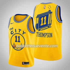 Maillot Basket Golden State Warriors Klay Thompson 11 2019-20 Nike Hardwood Classics Swingman - Homme